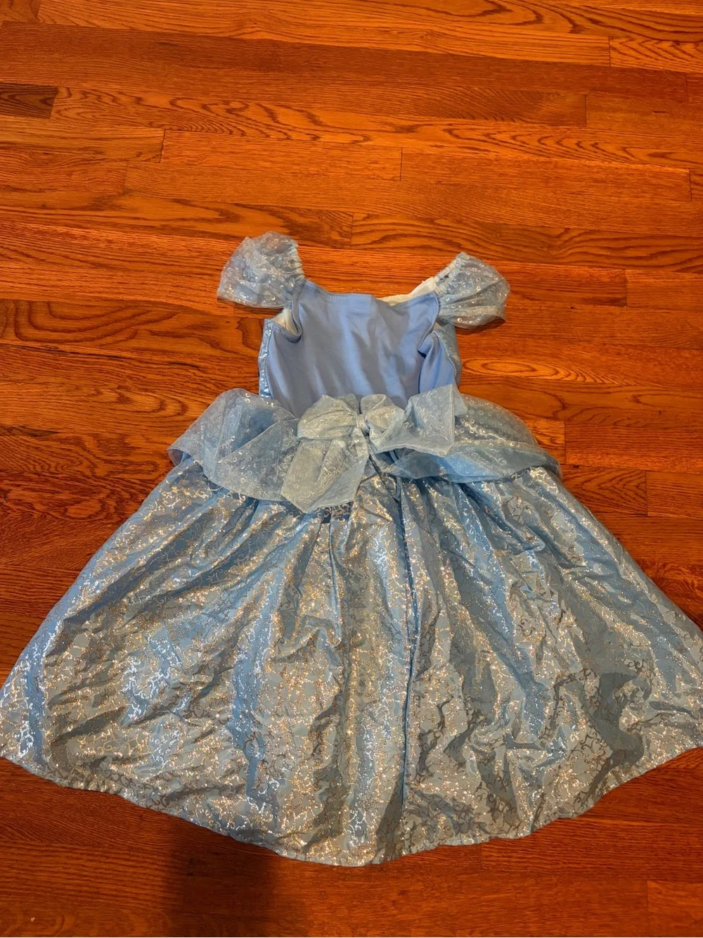 Disney Cinderella Light Blue Princess Ball Gown Costume for Kids size 6